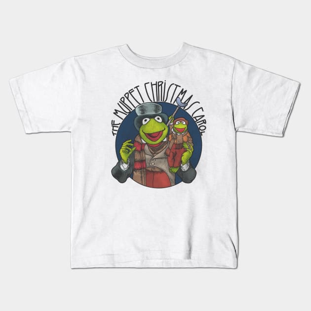 Christmas muppet Kids T-Shirt by Store freak